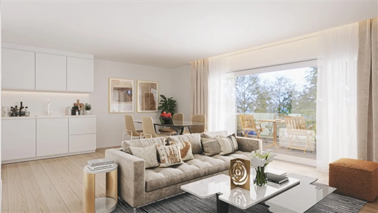 «Neue 2,5-Zimmer-Wohnung, ideal gelegen in Salgesch» - Foto 3 von 5