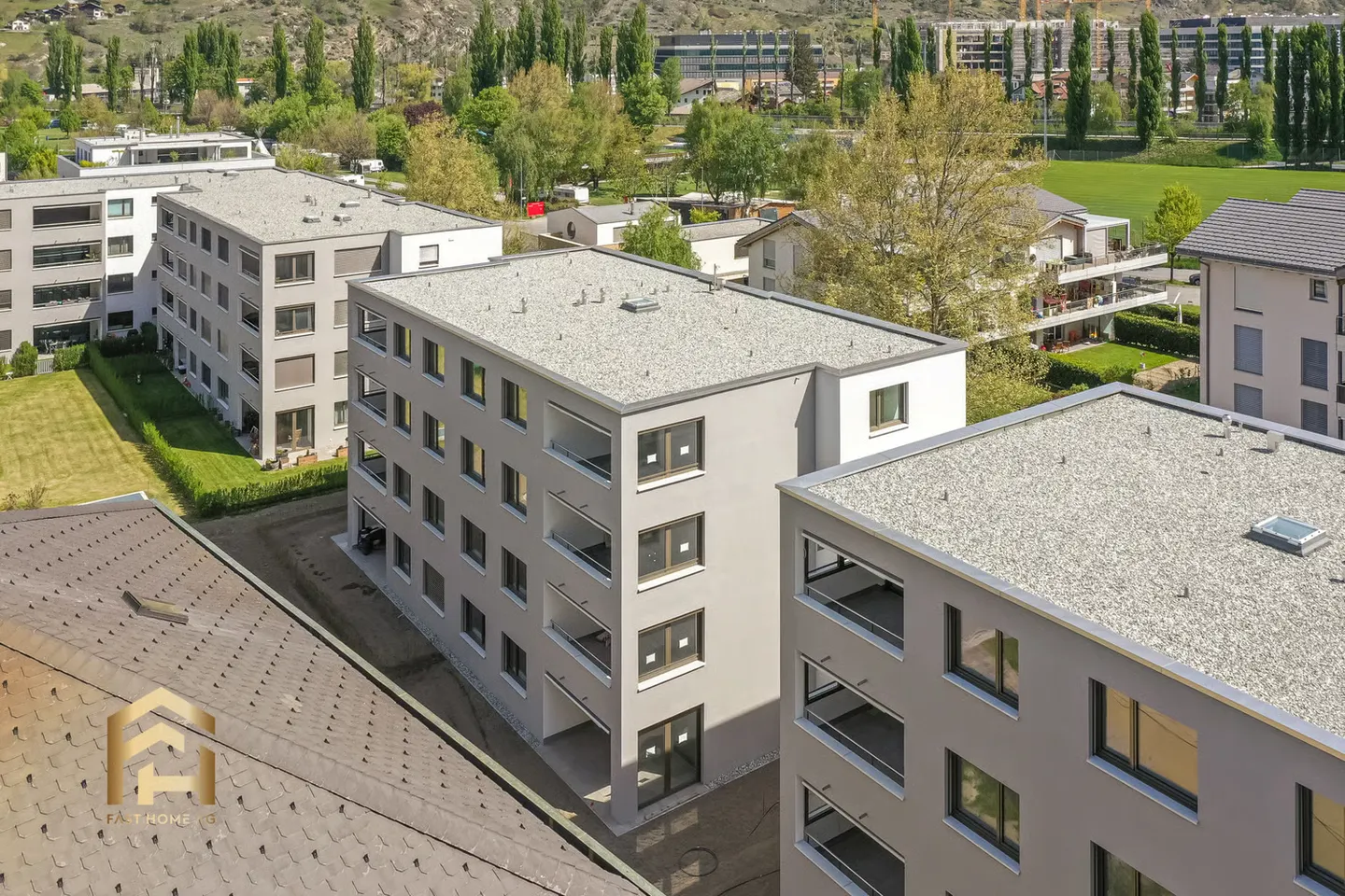 Modernes Apartment in Visp West - Foto 12 von 13