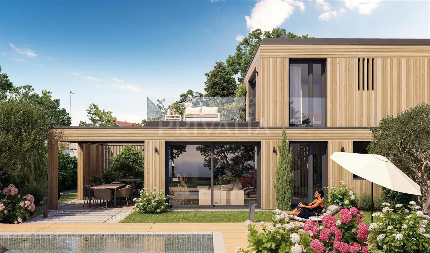 For sale on plans - Sublime individual THPE villa - Building permit - Photo 5 of 6