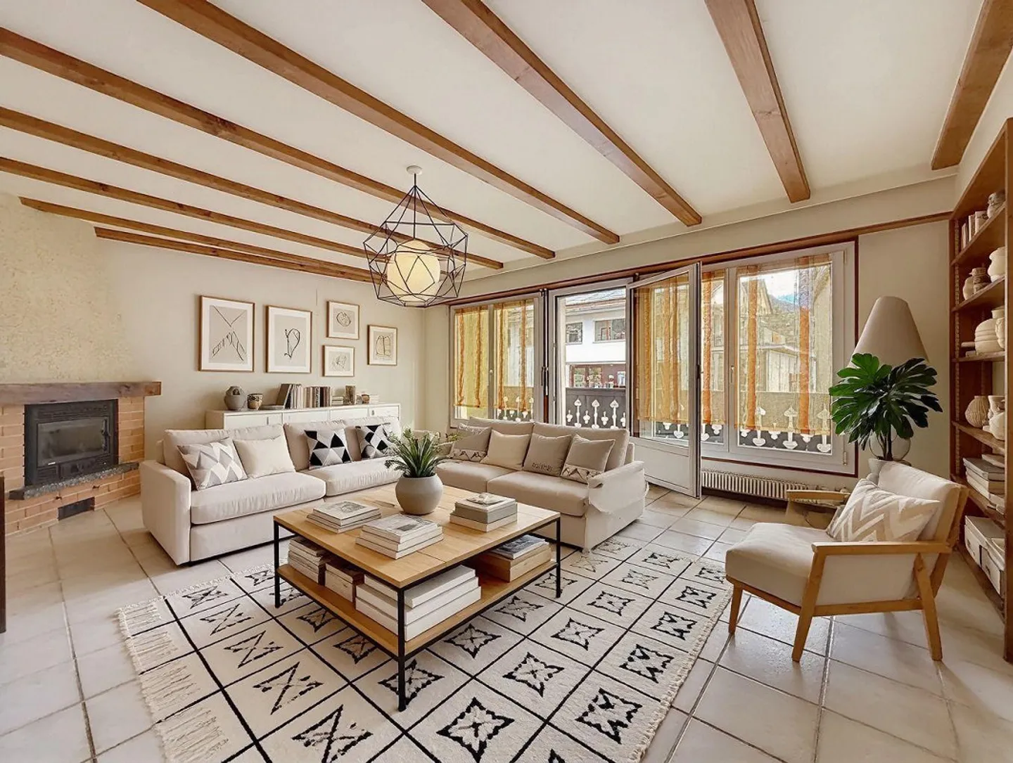 Casa di villaggio | 2 appartamenti | Centro di Blonay - Foto 5 di 7