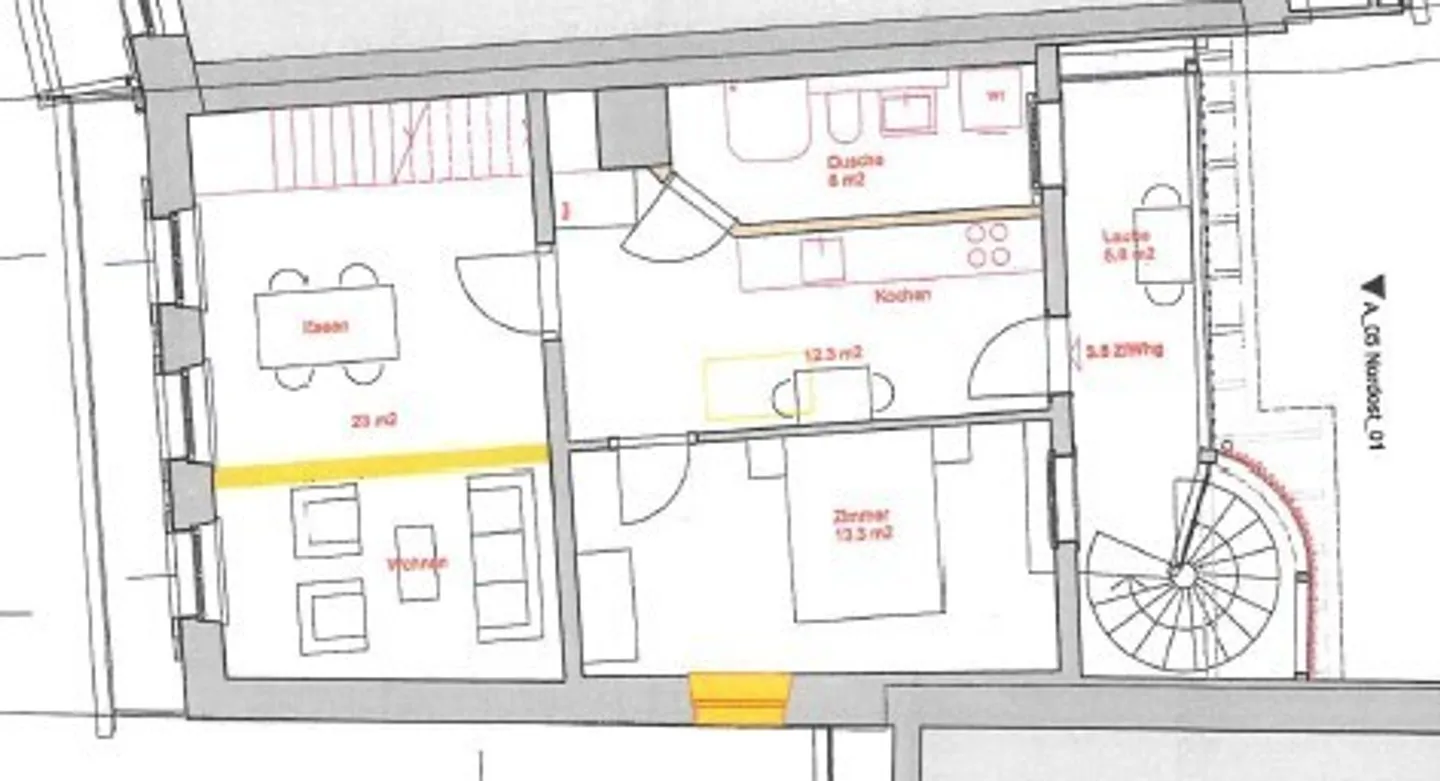 Stilvolle Maisonette in Altstadt - Foto 13 von 14