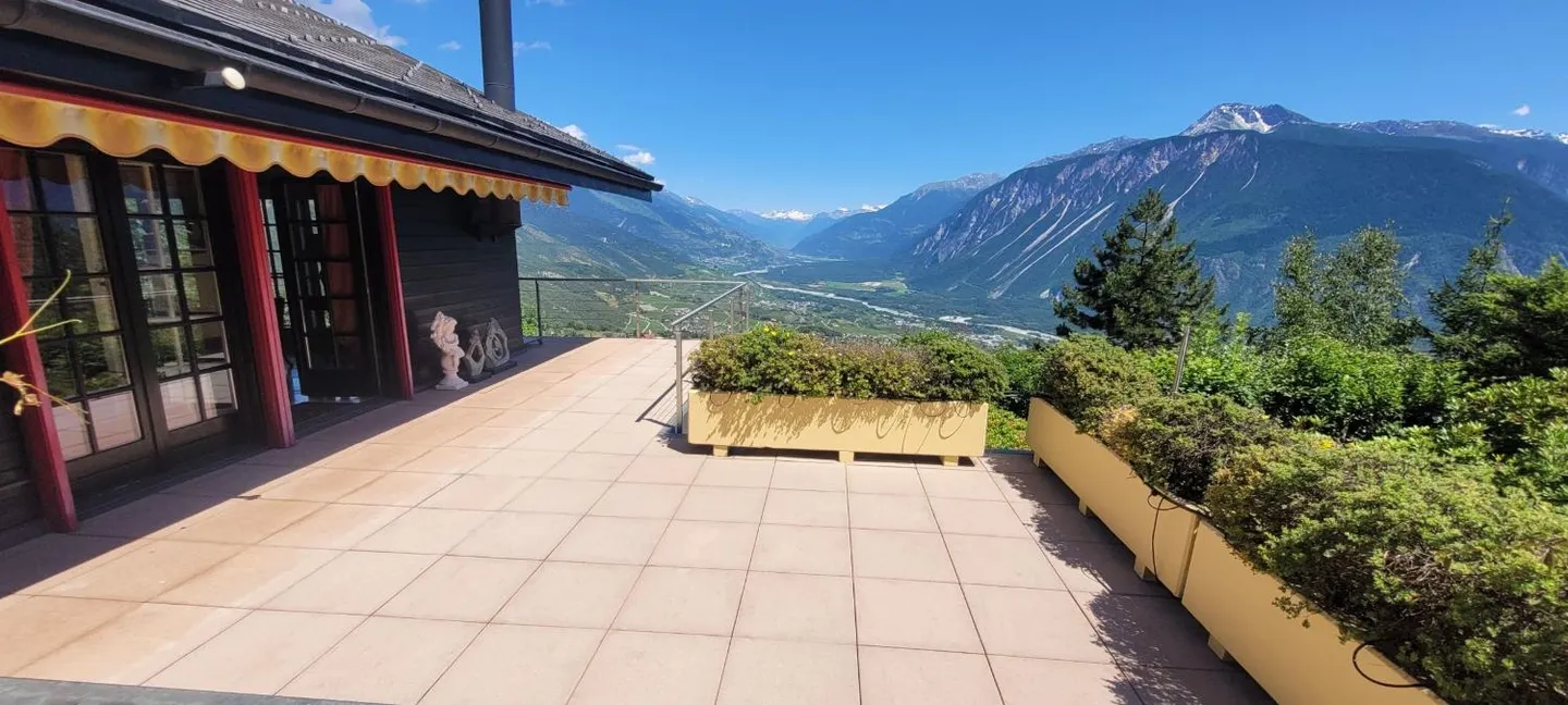 Chalet magnifique avec 5,5 pièces, 426 m2, avec vue imprenable à Mollens - Photo 10 sur 12