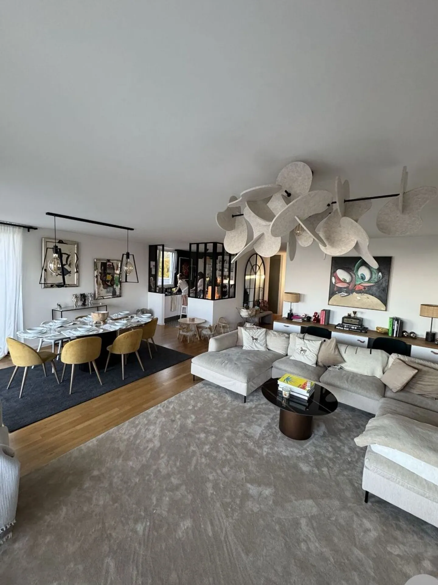 Appartement d'exception avec vaste terrasse et vue panoramique sur le lac Léman - Photo 3 sur 13