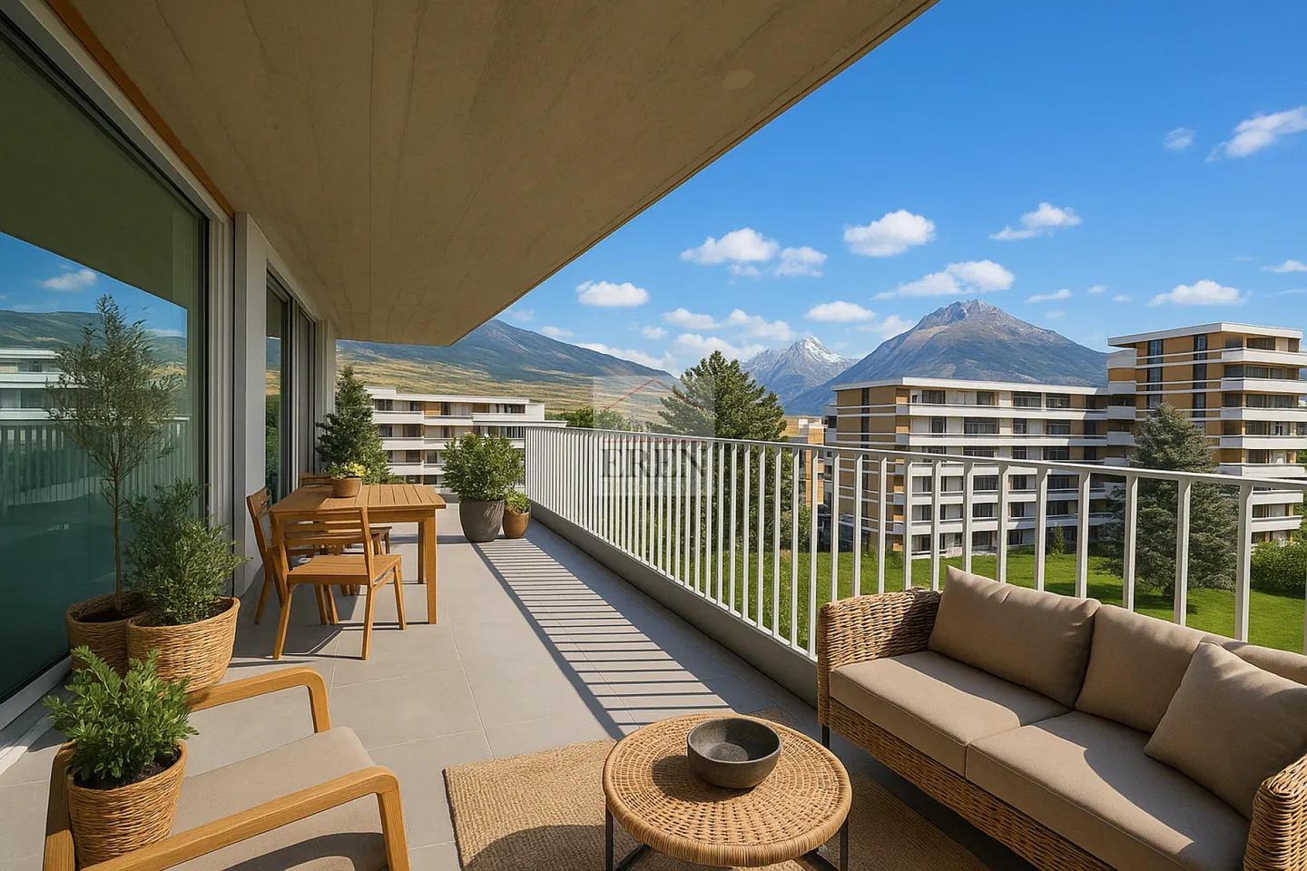 Attico luminoso 4 locali con balcone-terrazza angolare di 45m2 e finiture di qualità - Foto 5 di 14