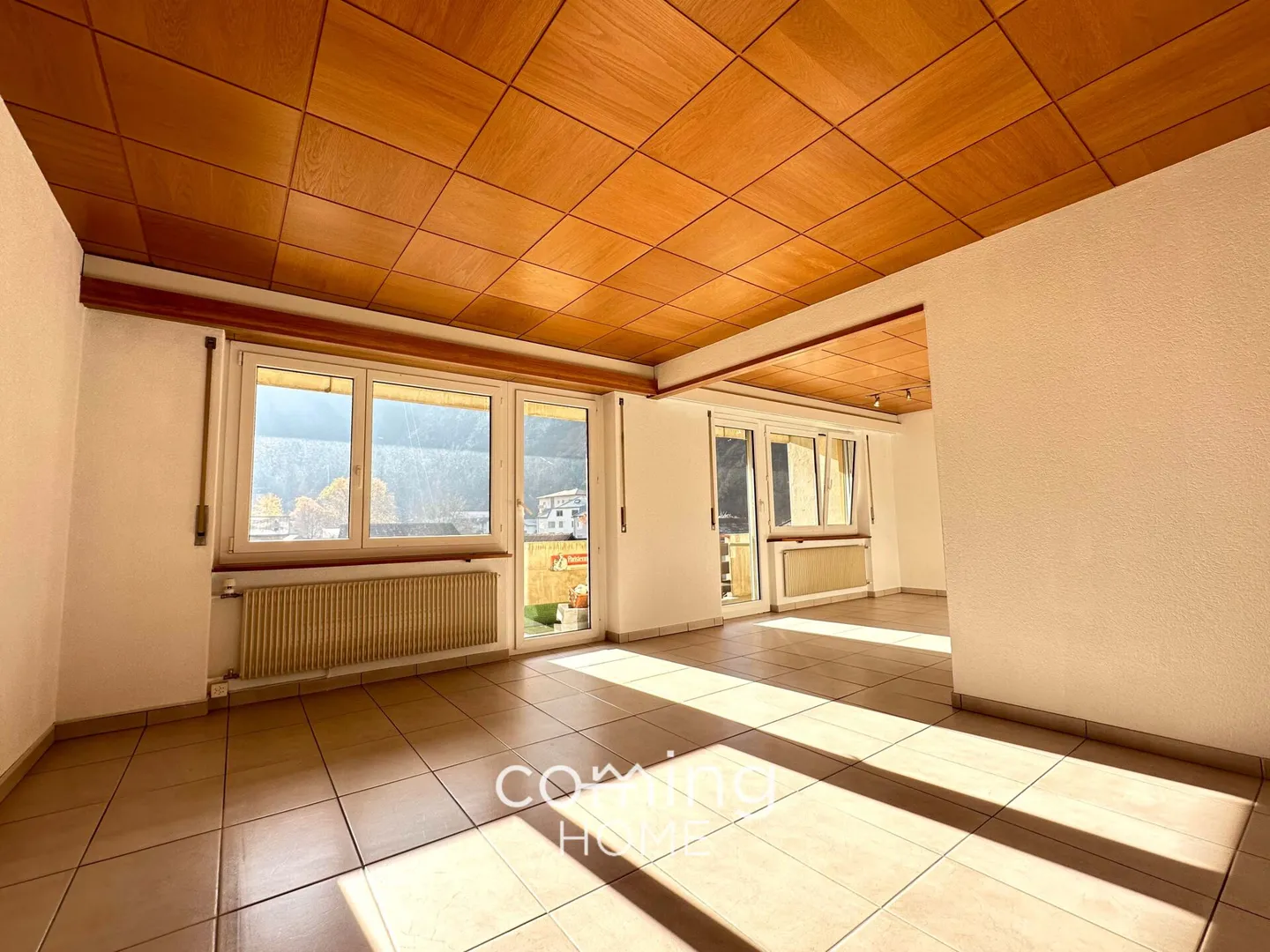 Appartamento 4.5 locali a Turtmann - soleggiato, centrale e con una magnifica vista sulle Alpi - Foto 2 di 12