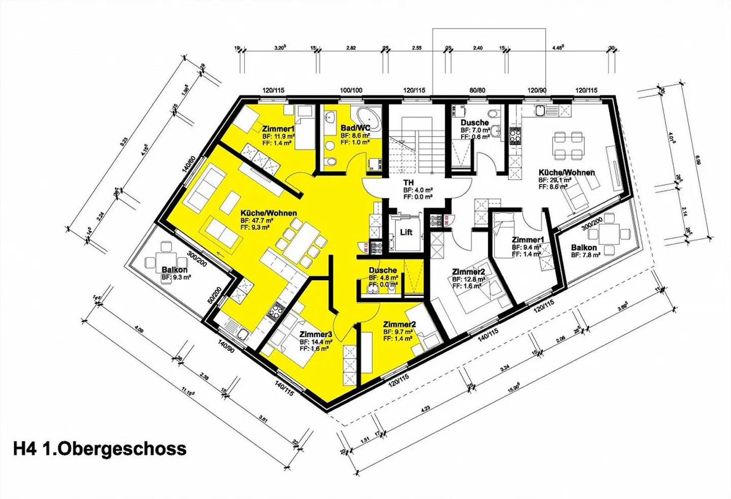 Appartamento di 4.5 locali 1° piano - Foto 7 di 7