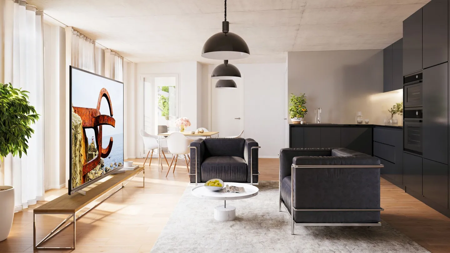 Prima locazione: appartamento 2.5 locali in una zona residenziale tranquilla - Foto 3 di 6
