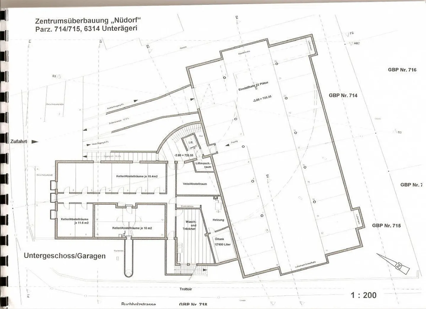 Parking space in underground garage - Photo 1 of 1