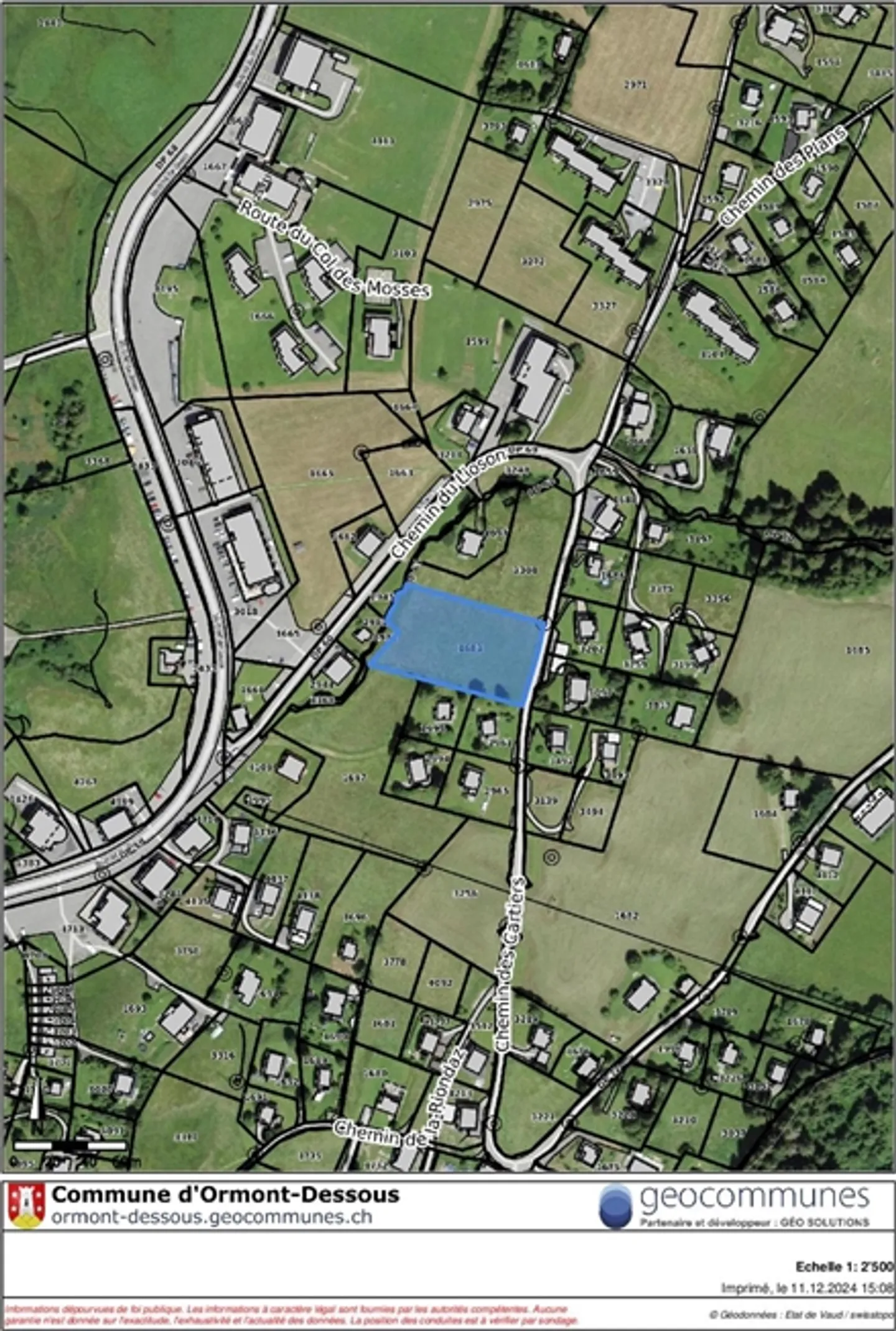 Building Plot in Les Mosses - Photo 3 of 4