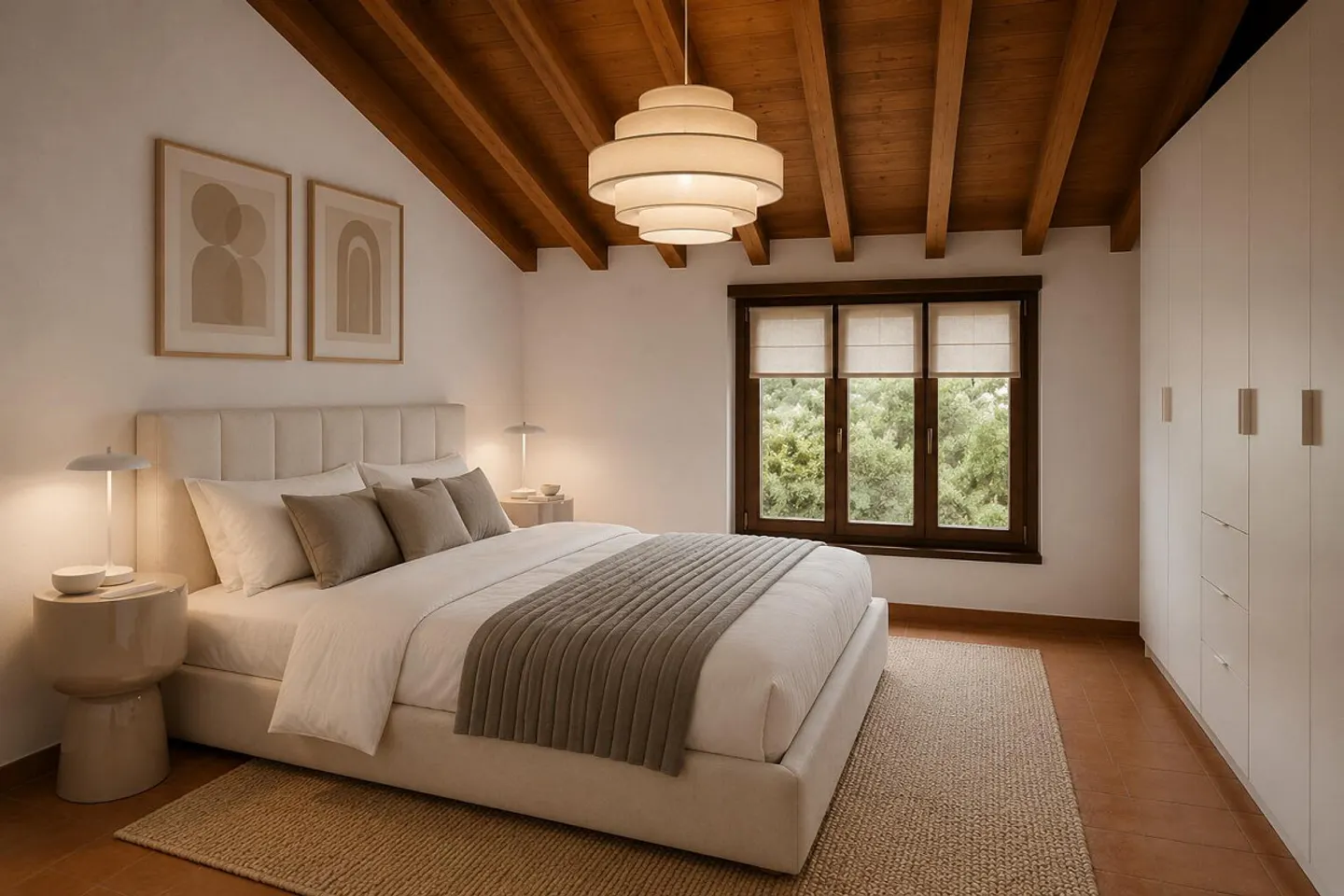 FOR RENT CHARMING 5.5 ROOM ATTIC FURNISHED IN MAGLIASO - Photo 7 of 9