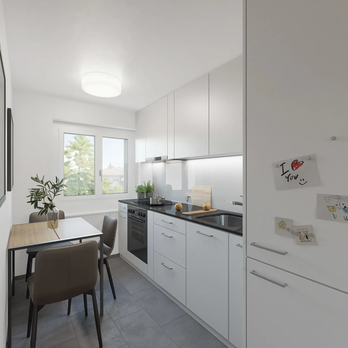 Moderne Wohnung in Zürich Affoltern - Foto 3 von 8