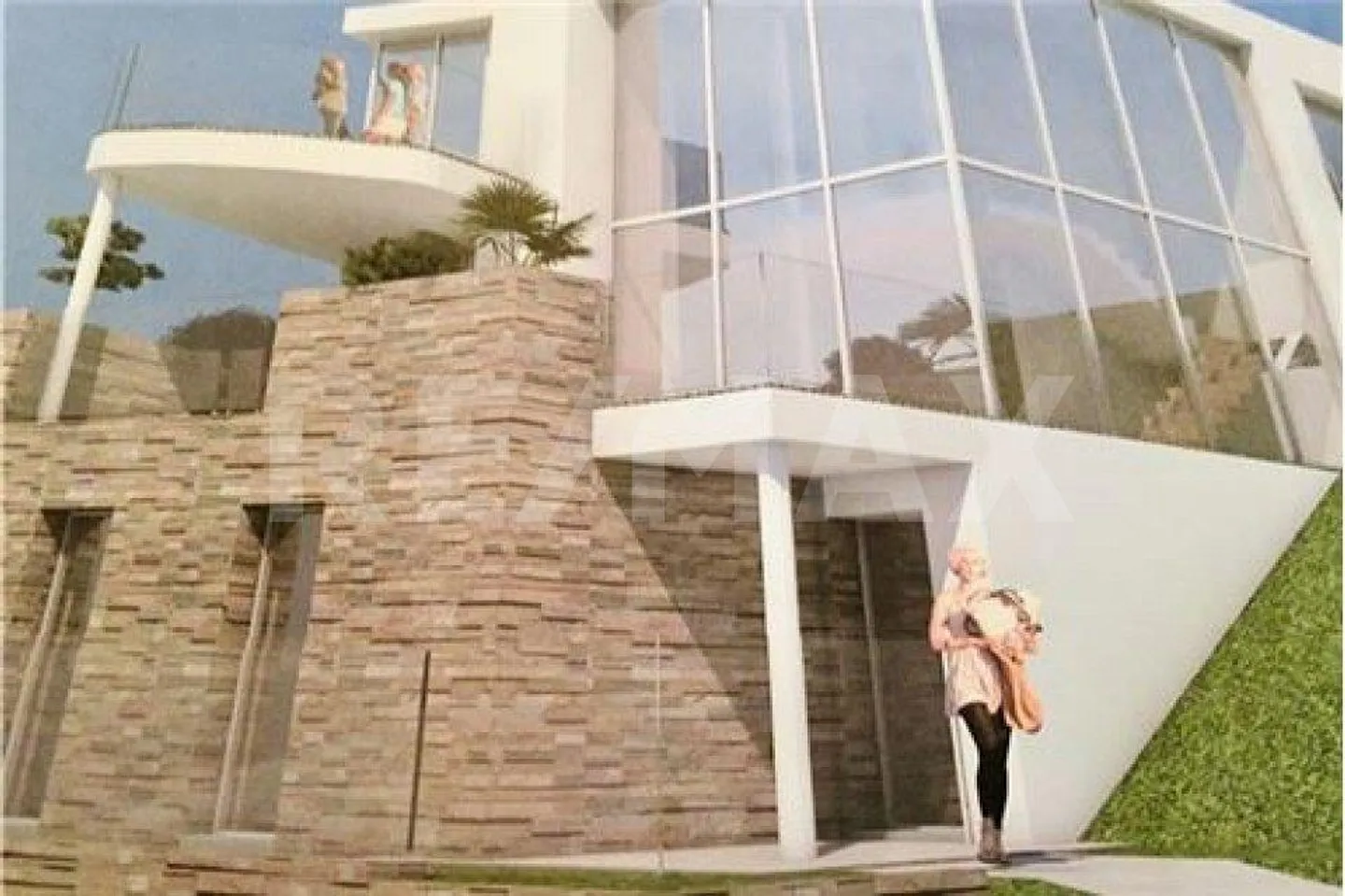 Interessantes Projekt einer Villa nur wenige Schritte vom See - Foto 8 von 13