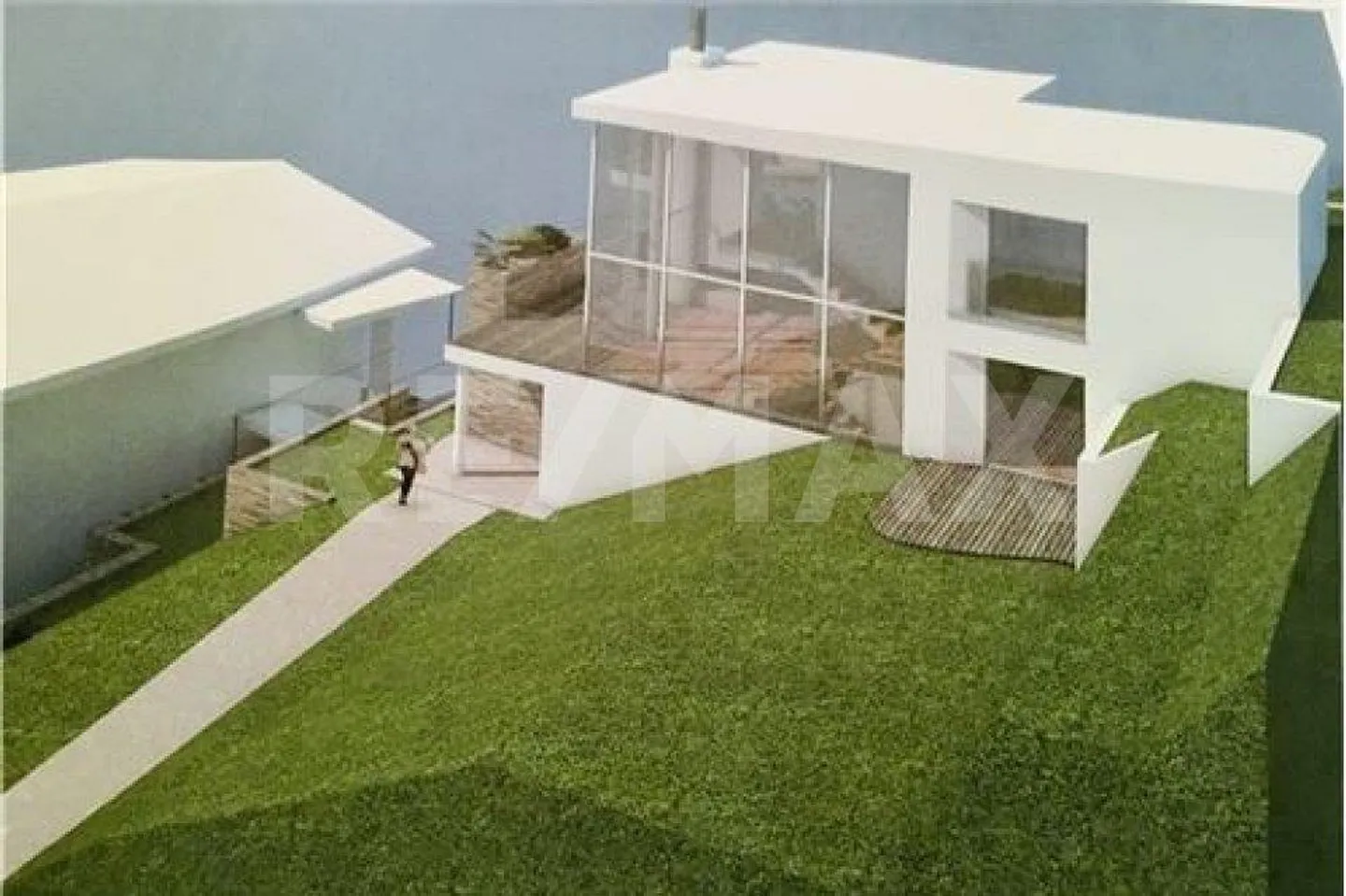 Interessantes Projekt einer Villa nur wenige Schritte vom See - Foto 9 von 13