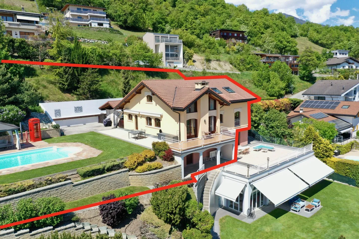 Villa avec piscine et vue panoramique - Photo 1 sur 13