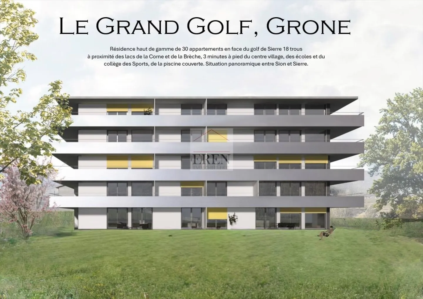 Nuova promozione di appartamenti da costruire a Grône (dallo studio a 3,5 locali) - Foto 6 di 13