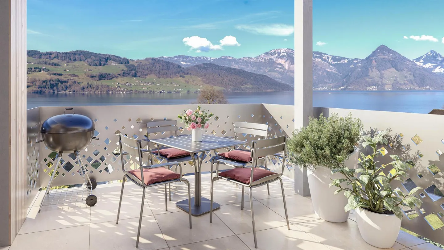 Appartamenti di nuova costruzione con vista lago mozzafiato - Foto 1 di 6