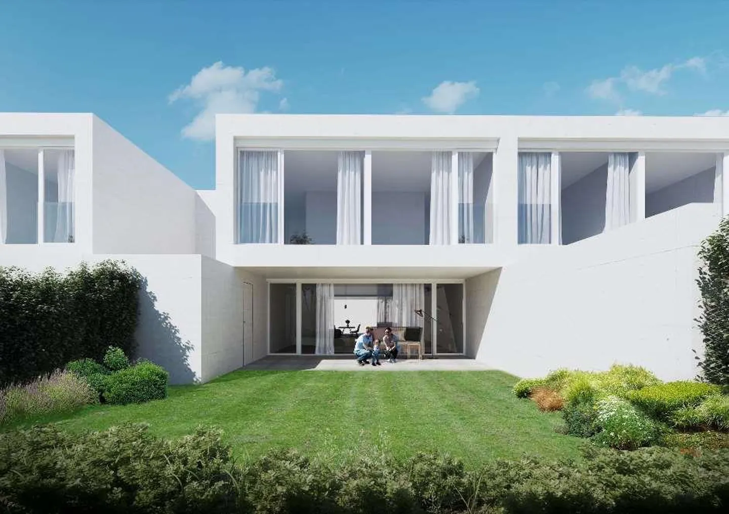 Barbengo - Wonderful terraced villa under construction - Photo 1 of 6