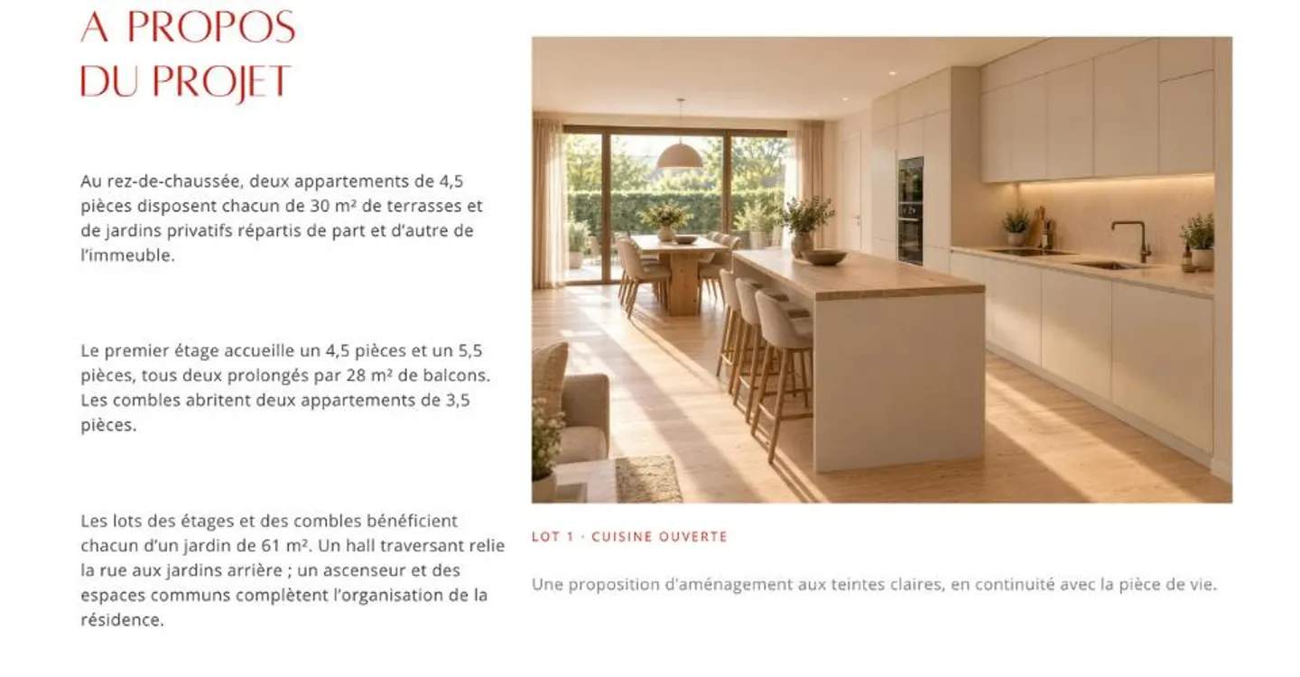Very nice 4.5-room apartment on the 1st floor - Photo 4 of 11
