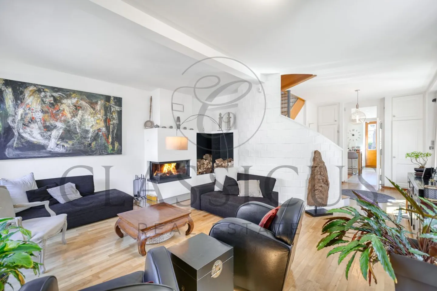 Maison de village rénovée avec piscine à Landecy - Photo 4 sur 12