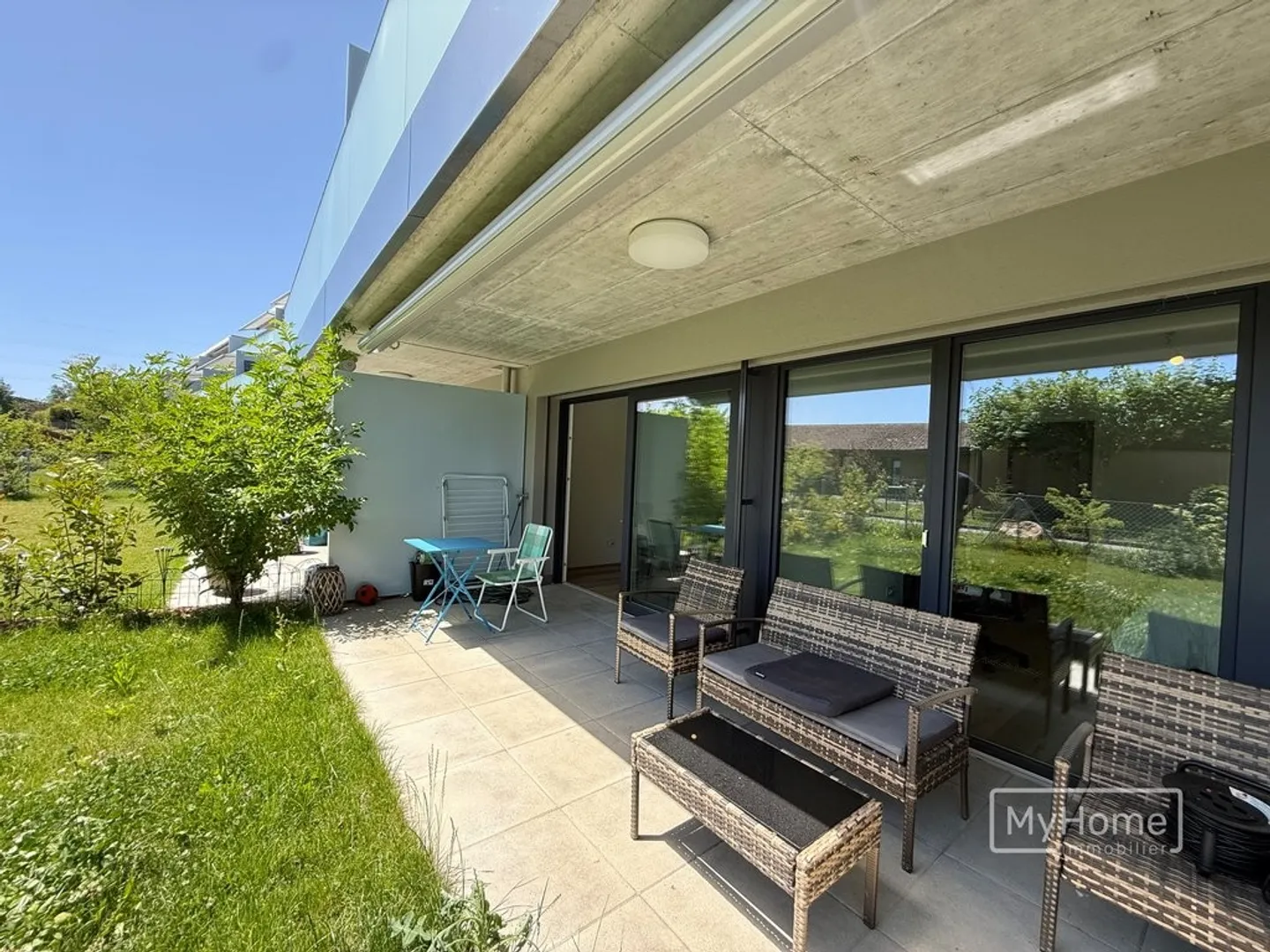 Bell'appartamento di 2,5 locali con bel giardino privato - Foto 1 di 6