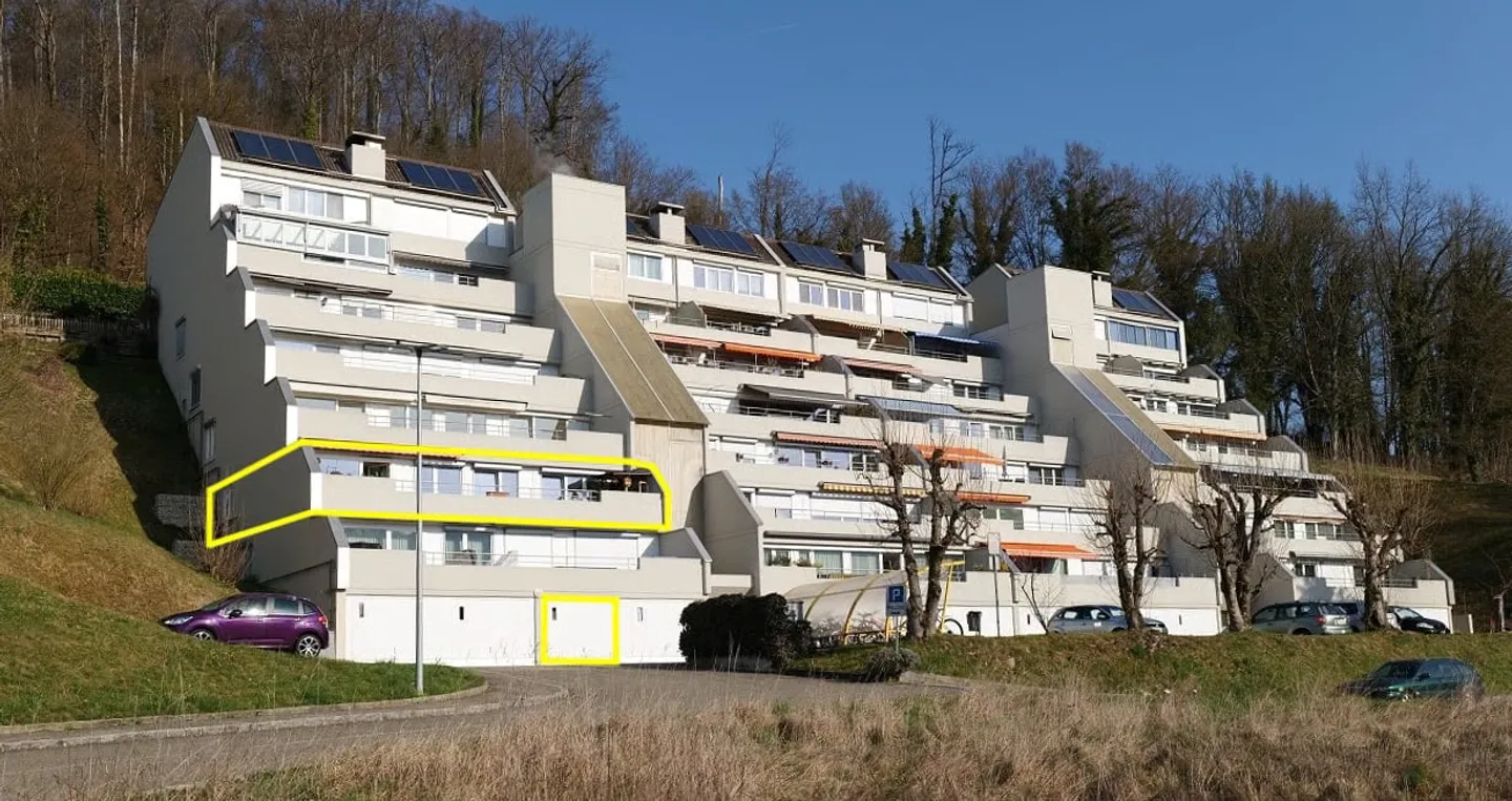Charmante Terrassenwohnung in Zwingen - Foto 1 von 10
