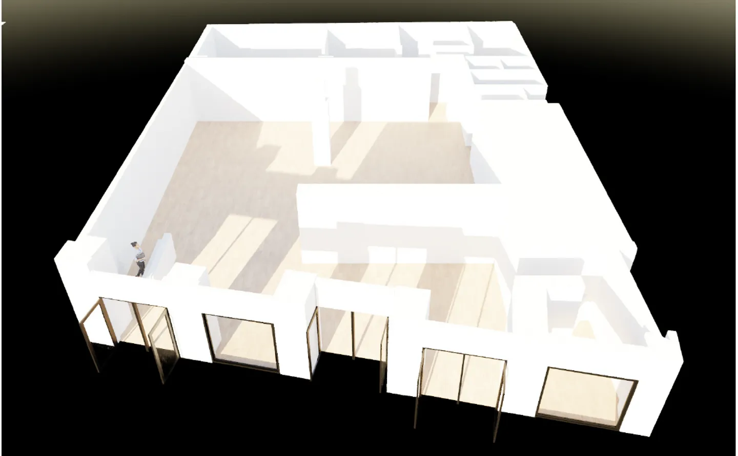 Spazio commerciale in un edificio storico nel centro di Ginevra - Foto 2 di 3