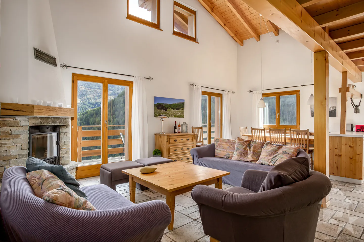 Large 6.5-room chalet, 187 m2, view and sauna - Photo 19 of 29