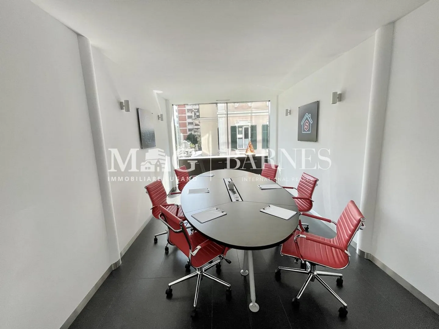 Lugano, Paradiso: Bureau moderne de 4 pièces avec vue sur le lac - Photo 3 sur 5