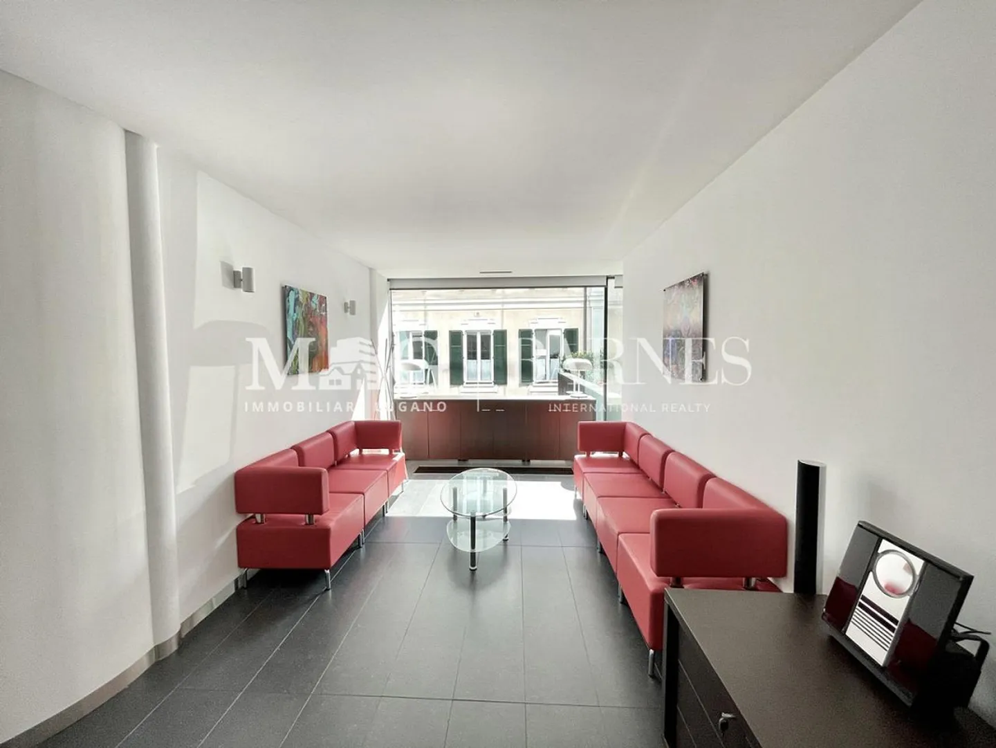 Lugano, Paradiso: Bureau moderne de 4 pièces avec vue sur le lac - Photo 4 sur 5