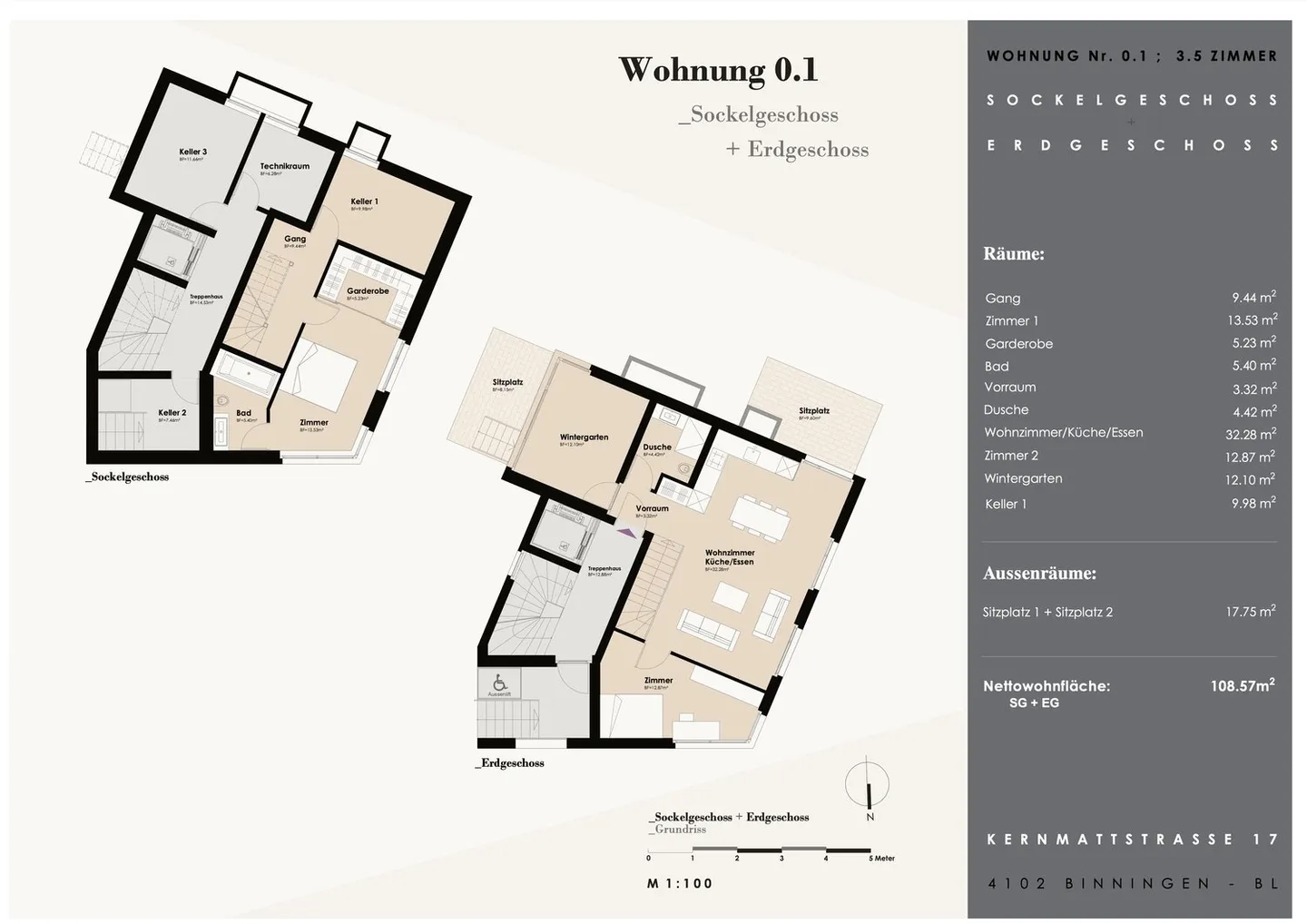 Appartamento esclusivo di 4,5 stanze in una posizione tranquilla e centrale - Foto 18 di 18