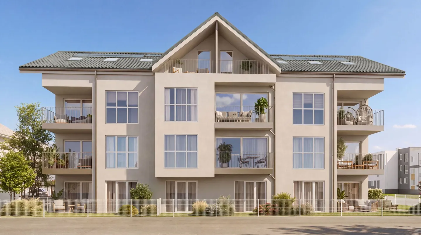 Résidence Vy-d'Avenches l Lot 01 - 4.5 pièces - Foto 1 von 13