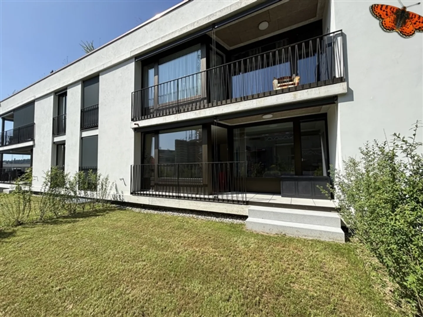 Beautiful new 2.5-room apartment in Granges-Paccot with garden! - Photo 8 of 12