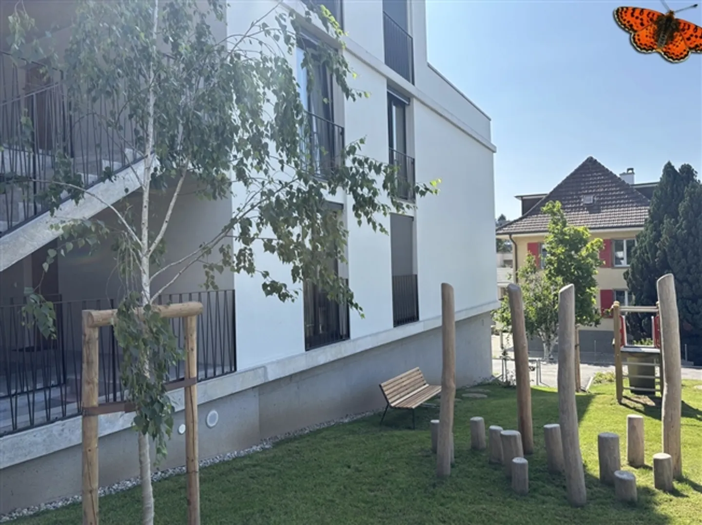 Beautiful new 2.5-room apartment in Granges-Paccot with garden! - Photo 11 of 12