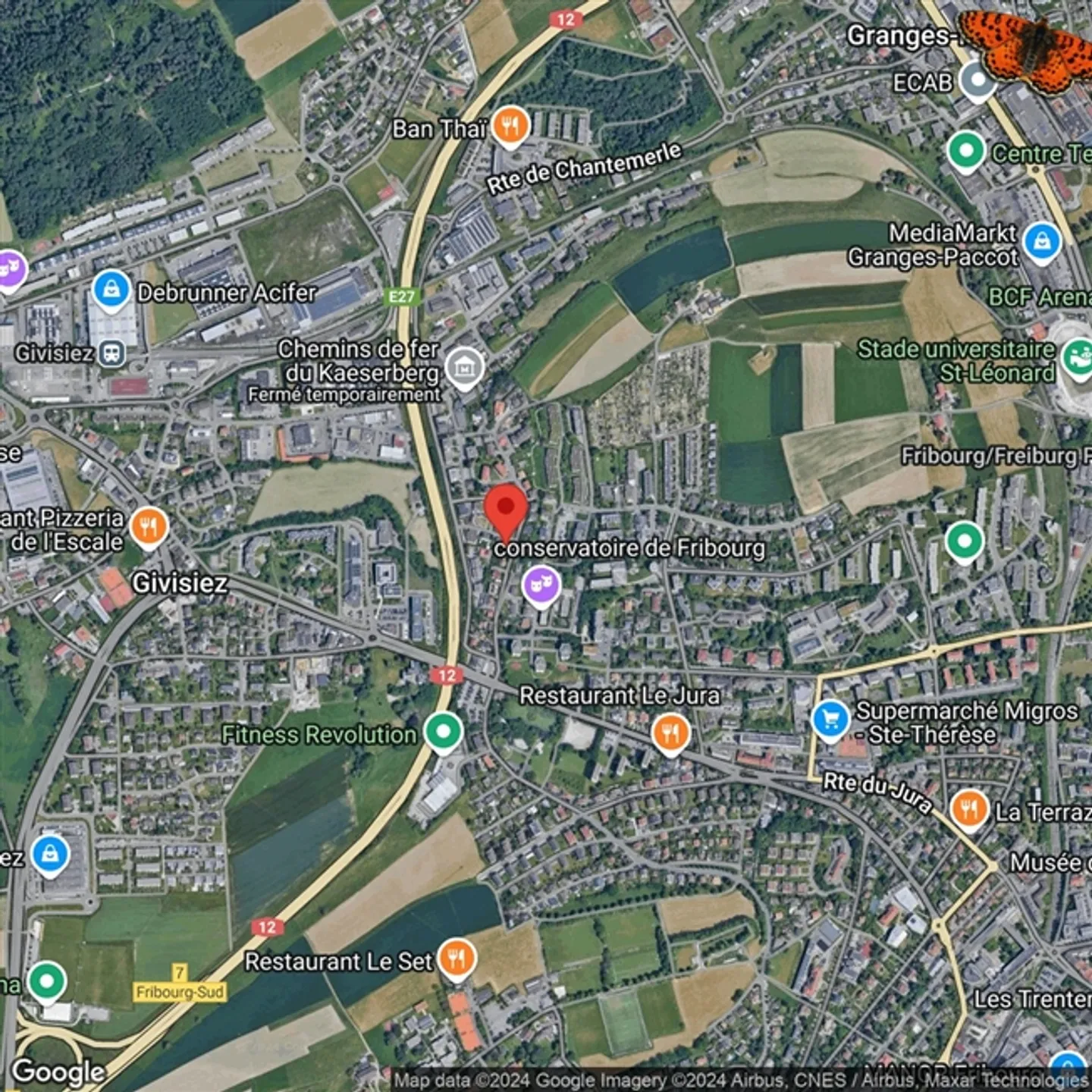 Beautiful new 2.5-room apartment in Granges-Paccot with garden! - Photo 12 of 12