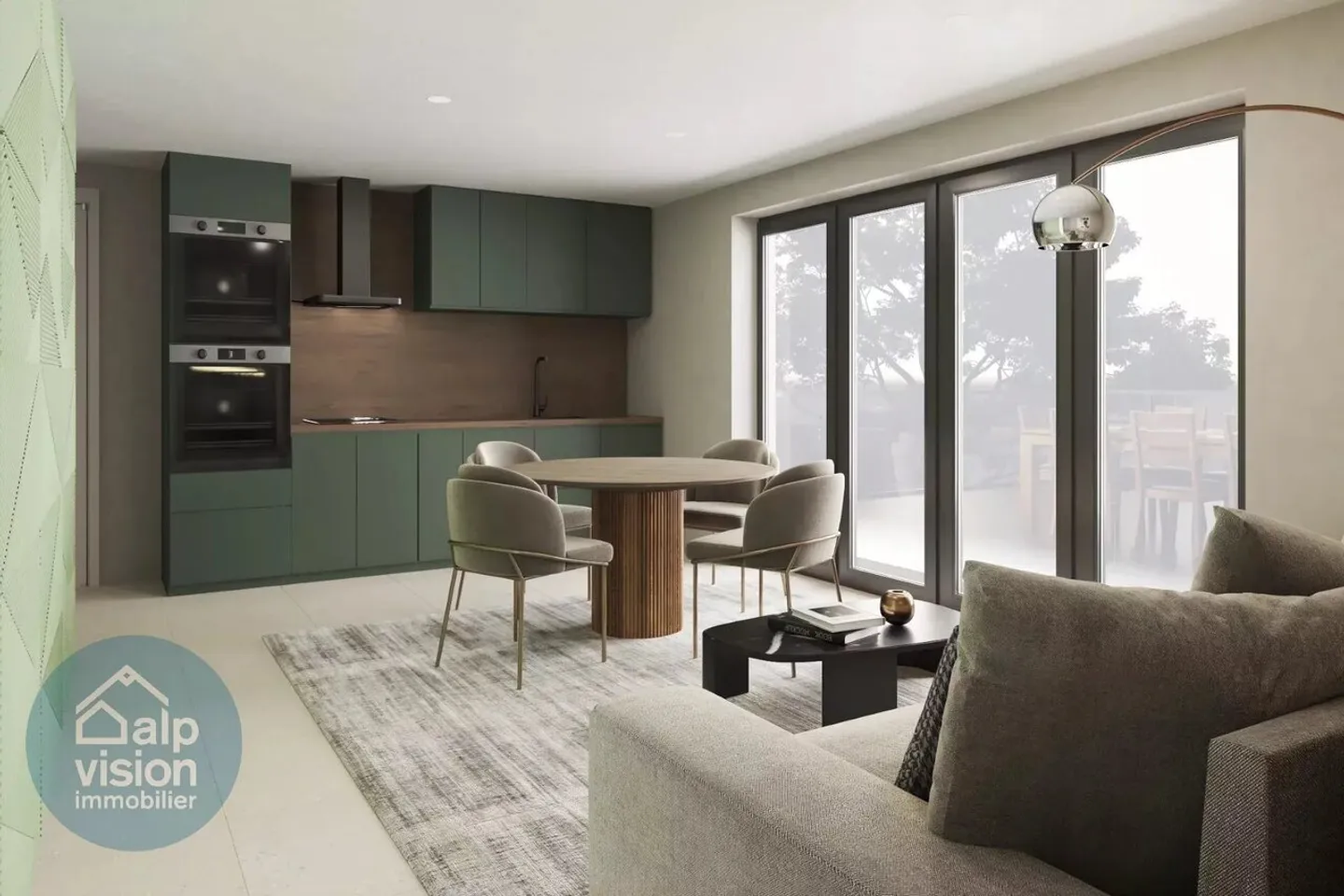 TRIPLEX VILLA 5.5 ROOMS – QUIET LOCATION IN NENDAZ 4 VALLÉES - Photo 1 of 7