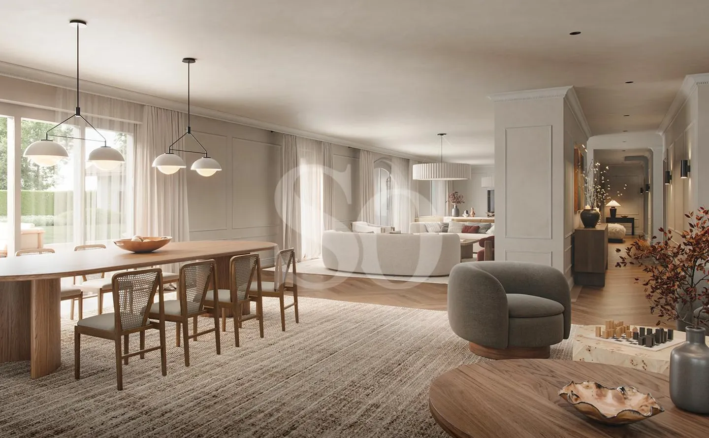 Außergewöhnliche Villa im Privatpark - Foto 3 von 13