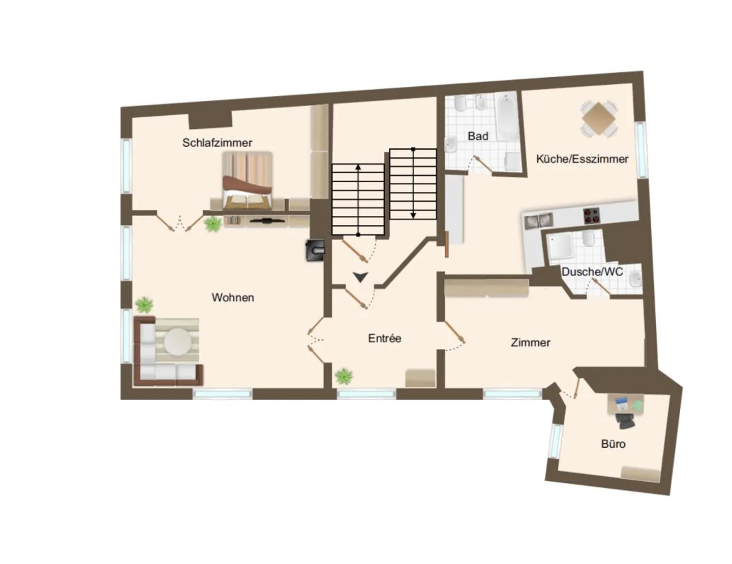 Appartamento nel centro storico - spazioso e affascinante! - Foto 11 di 11