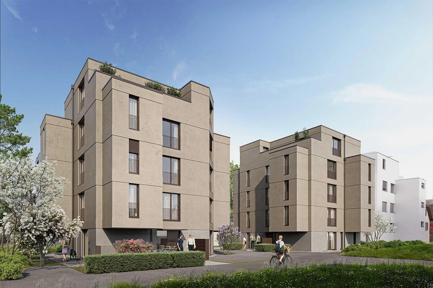 Nouvelle construction Saatlenstrasse Zurich – Votre nouvel appartement de 2,5 pièces - Photo 1 sur 5