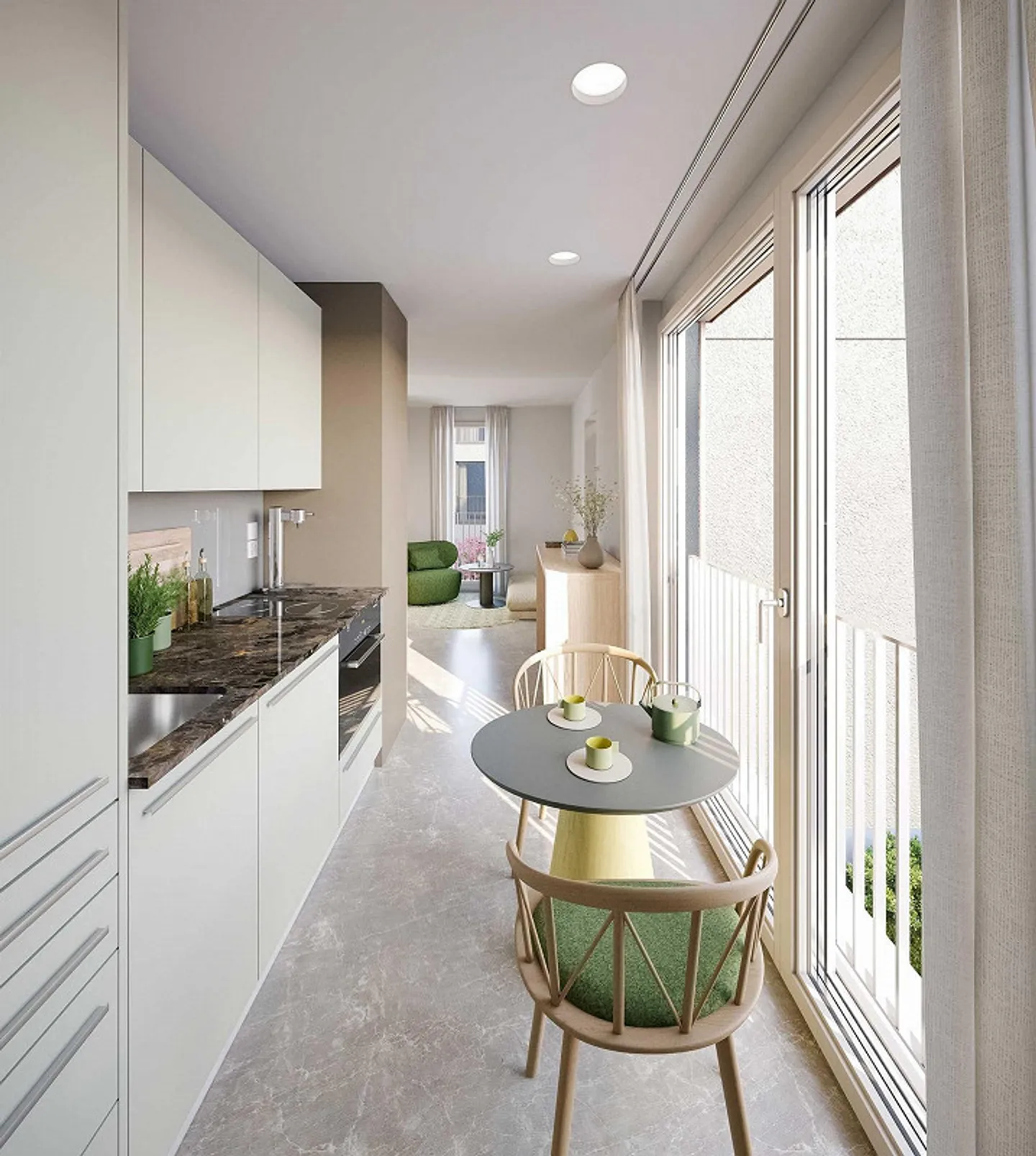 Nouvelle construction Saatlenstrasse Zurich – Votre nouvel appartement de 2,5 pièces - Photo 2 sur 5