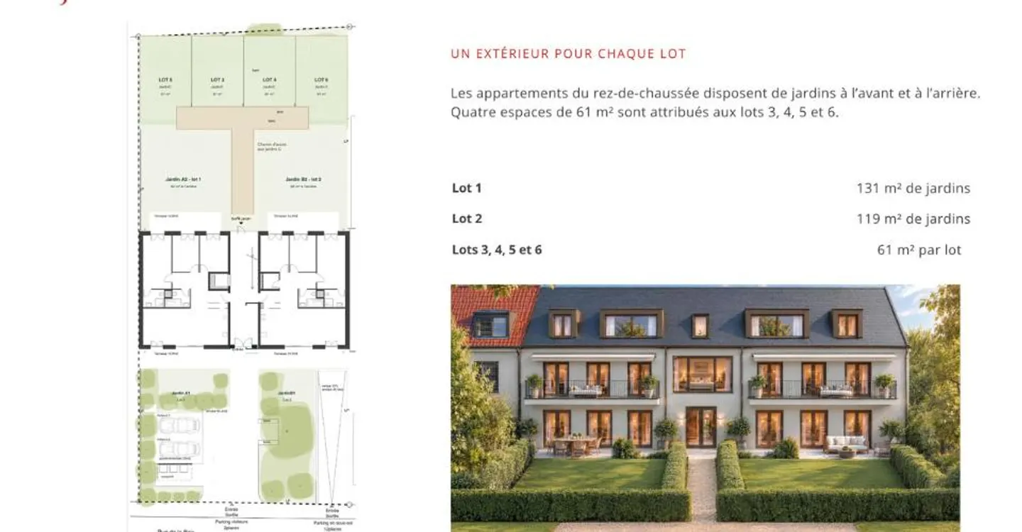 On plans: Beautiful 3.5-room apartment, for private individuals or investors - Photo 6 of 11