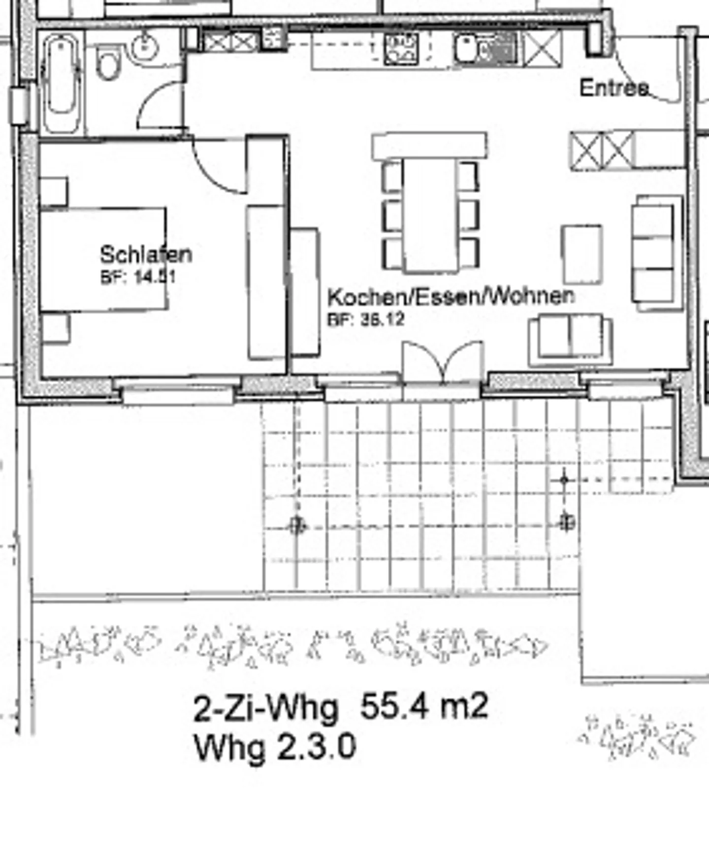 Appartement 2.5 pièces calme et central à Baar - Photo 7 sur 7