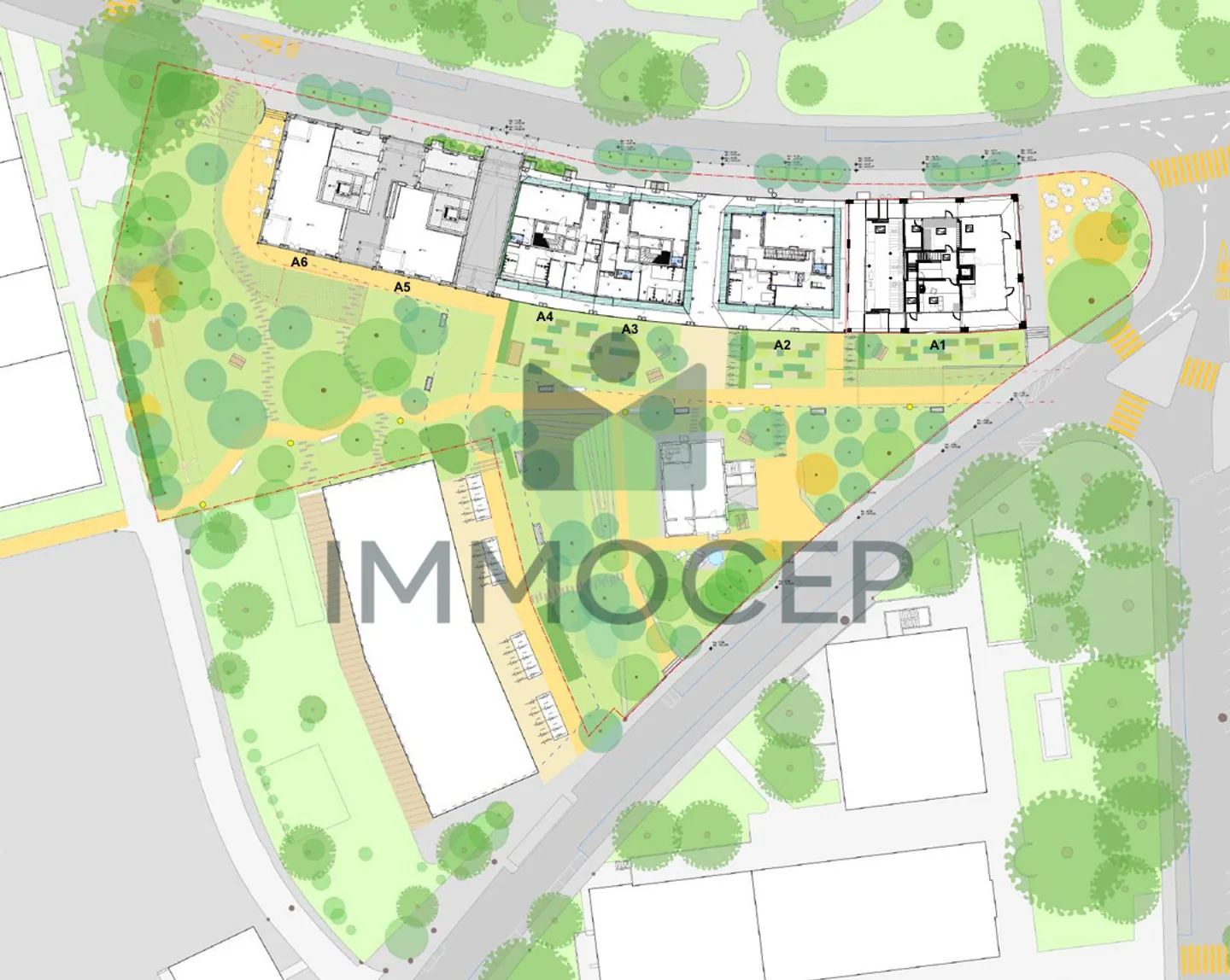 Belle arcade commerciale de 81 m² dans un nouveau bâtiment à Vieusseux - Photo 4 sur 4