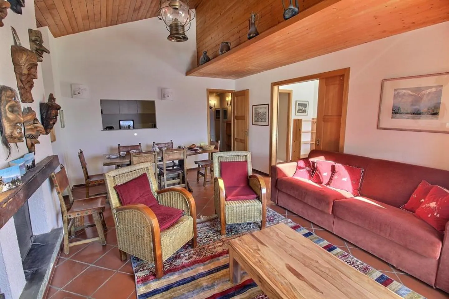 Appartement zur Miete für die Woche auf dem Fußgängerbereich des Dorfplatzes - Foto 3 von 13