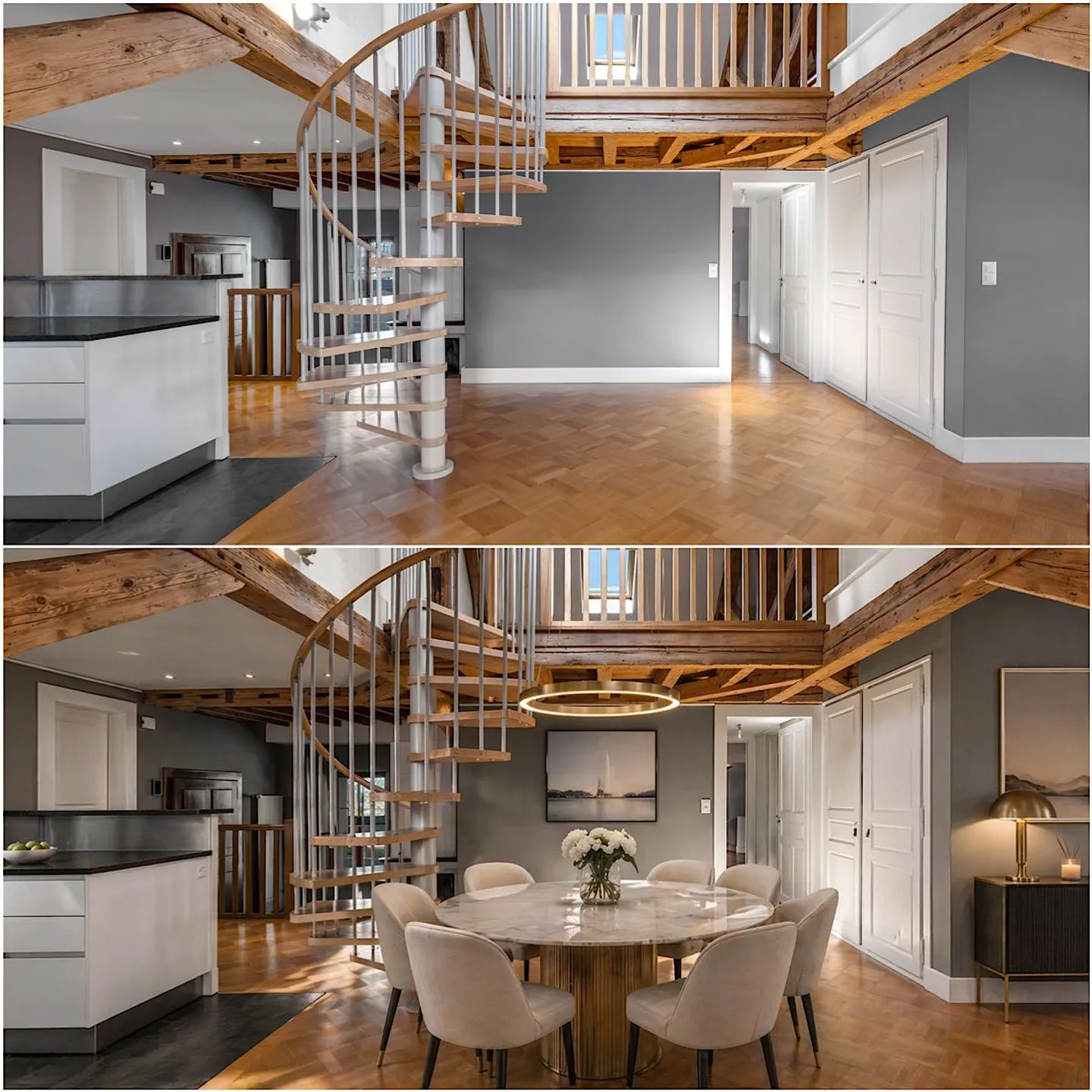 Exceptional 4.5-room duplex on Rue des Granges in Geneva - Photo 4 of 9