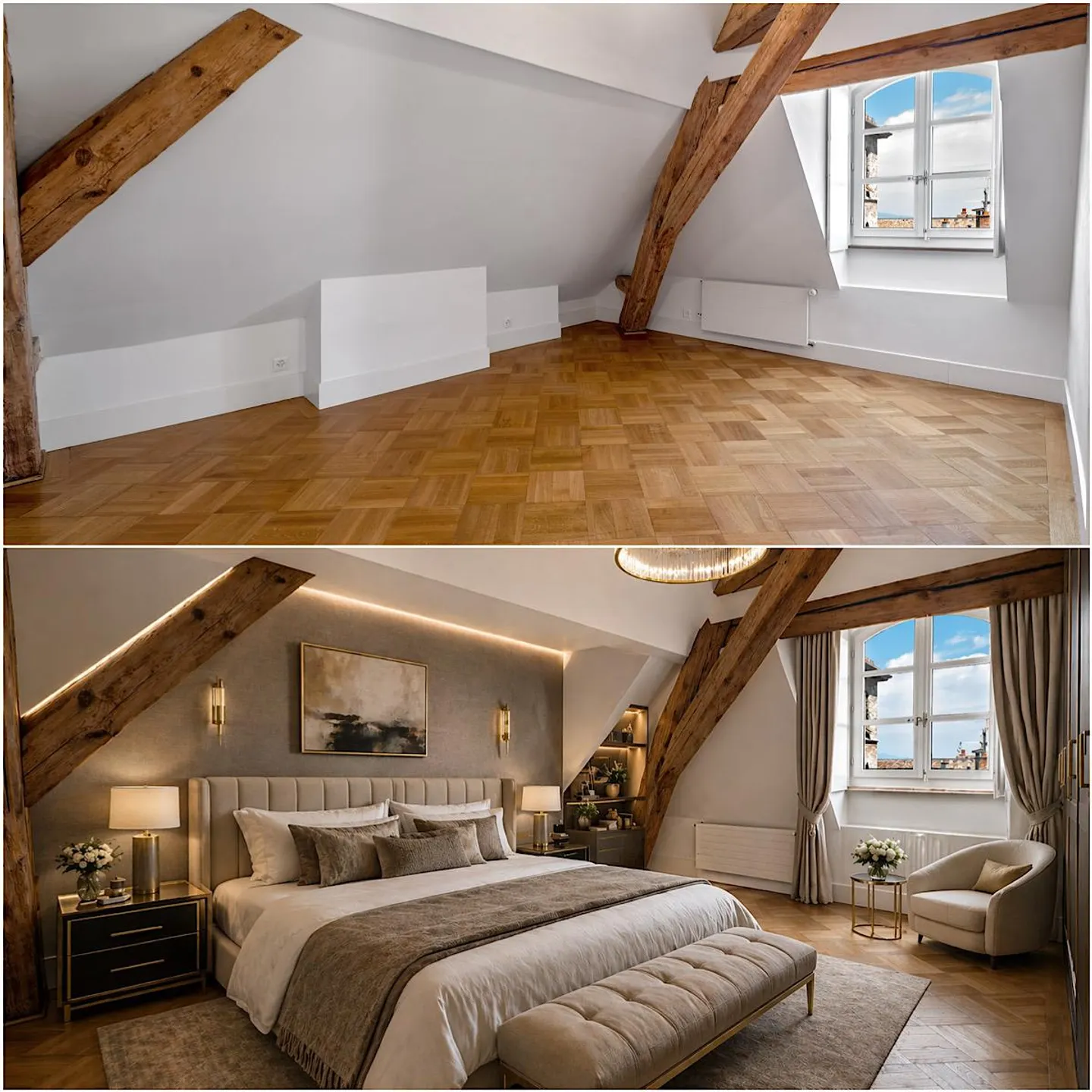 Exceptional 4.5-room duplex on Rue des Granges in Geneva - Photo 6 of 9