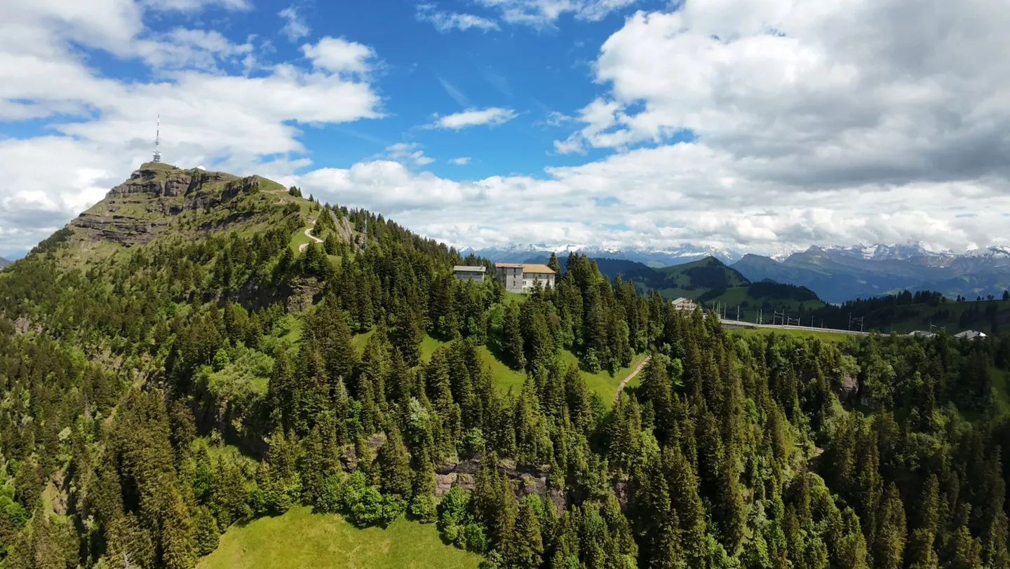 Le dernier morceau libre du sommet du Rigi - non obstrué, incomparable, inoubliable - Photo 2 sur 26
