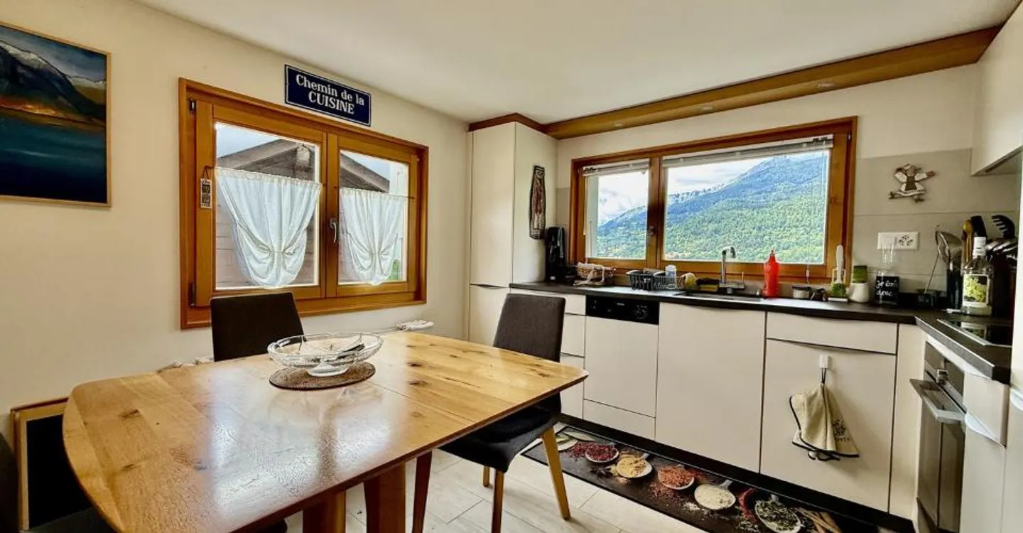 Charmantes Chalet mit Panoramablick - Foto 4 von 7