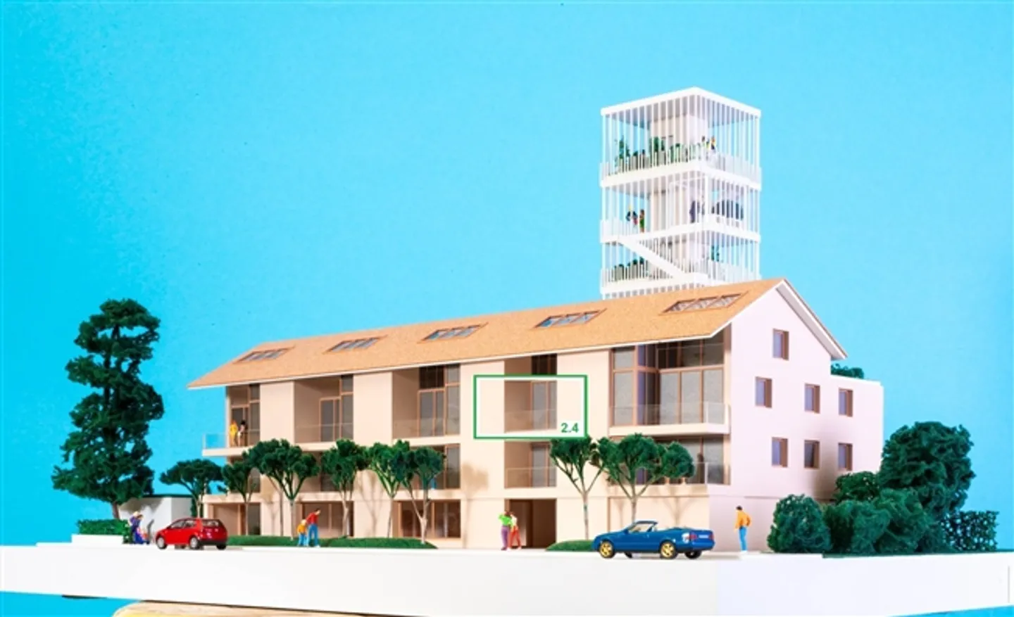 «Neubau Silo Renaissance - neue 2.5 Zimmerwohnung mit Balkon» - Foto 7 von 12