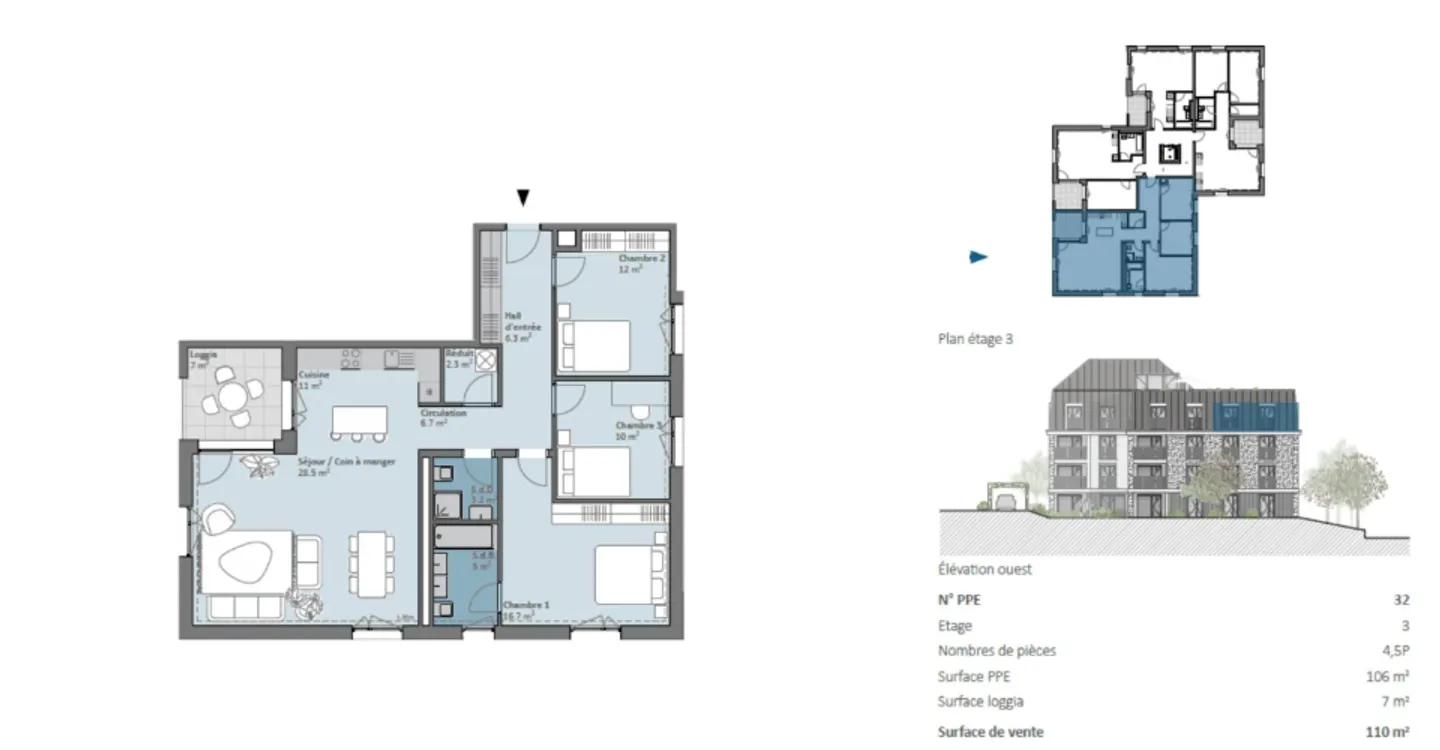 4.5 Room Apartment - Photo 4 of 5
