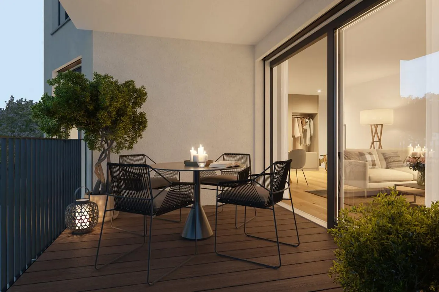 Neubauprojekt DIHEI: Grosszügige 3.5-Zimmer-Wohnung - Foto 1 von 4